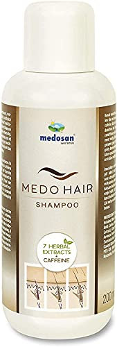 MedoHair gegen Haarausfall | mit Koffein und 7 Pflanzenextrakten | Shampoo & Tonic (200 ml Shampoo)