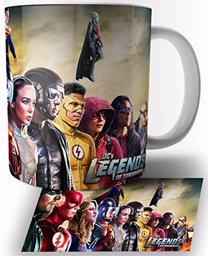 DCs Legends Of Tomorrow Arrow Supergril Flash Keramik Becher 325ml Tasse Mug