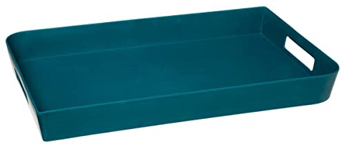 5five - bandeja modern color 45x30cm azul marino