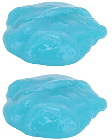 Jiawu Gel de Limpieza para Coche, Paquete de 2 Gel de Limpieza Universal Limpiador de Polvo para Ventilación de Coche, Limpieza de Teclado, Kit de Limpieza de Polvo para Salpicadero para Limpieza