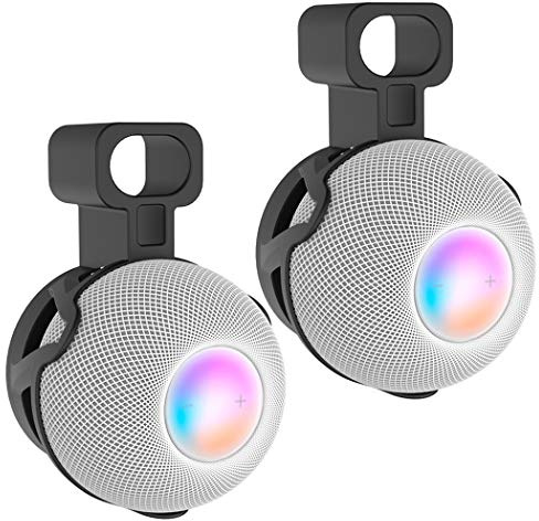 Tyeyober Wandhalter für Homepod Mini, stabile Lautsprecher-Wandhalterung für Homepod Mini, platzsparend, exzellentes Kabelmanagement ohne Kabelsalat