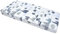 Medi Partners Spannbettlaken 60x120 Baby Bettlaken Kinderbett Spannbetttuch 100% Baumwolle - Fitted Kinder Sheet Bettwäsche Babymatratze Schlafsack Babybett (Retro-Autos)