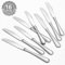 BEWOS 16 Stück Tafelmesser, 23CM Tischmesser, Buttermesser aus Edelstahl, Kostengünstiges Besteck Messer, Geeignet für Haus/Restaurant/Küche, Spülmaschinenfest & Spiegelpoliert
