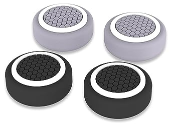 4Stück Daumenknüppel Griff Taste Kappen Joystick Abdeckung Für ROG Ally/für Steam Deck Handheld-Konsole,Silikon Wippkappen Joystick Abdeckung Spiel Controller Stick Daumen Griff Zubehör