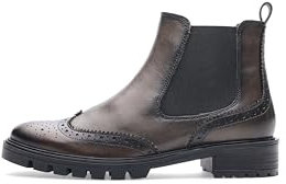 ARA Stivali da donna Tulsa Chelsea Forest, 42 EU, Bosco, 42 EU