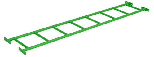Sport-Thieme Hangelleiter Monkey | Förderung Motorik, Koordination, Ausdauer | Wand-/Deckenmontage | Oberflächenbehandlung für mehr Grip | Indoor | Stahl | 44x4 cm