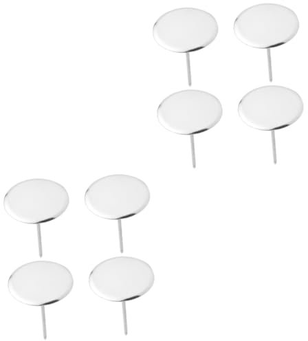 MERRYHAPY 2sets Flower Decorating Nails Cake Baking Heating Core Cupcake Decor Tools DIY Cake Decor Diameter 5cm 4pcs*2