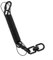 LVYXON Schwingfeder Stoßdämpfer für Hängesessel Gartenschaukel Yoga Sandsack Box Kohlenstoffstahl Schwarz Heavy Duty Swing Spring Set