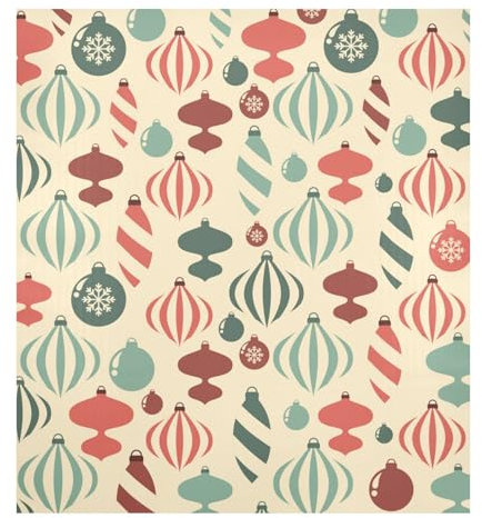 Retro Christmas Dp-09 - Cubierta magnética para lavavajillas (58,4 x 66 cm)