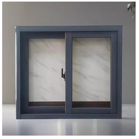 Generisch Dachfensterhaus, horizontales Schiebefenster, Aluminium-Kellerfenster for Kellerdusche, Innen- und Außenhausfenster(40x12in(102x30cm))