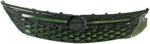 WangjunF Auto Frontstoßstange Kühlergrill für Opel Astra K 2016 2017 2018 2019, Auto Mesh Grill, Zentrum Niere Grill,Exterior Dekoration Zubehör
