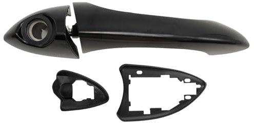 Hoypeyfiy 51218257738 Exterior Chrome Door Handle Replacement for X5 E53 1999-2006 Right Side, Outside Door Handle