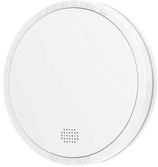 CHZHVAN Rauchmelder 10 Jahre Batterie mit Magnethalterung, Europäischen Norm EN14604 Geprüft Funk Feuermelder | Ohne Bohren, 85dB Rauchwarnmelder, 8er Set