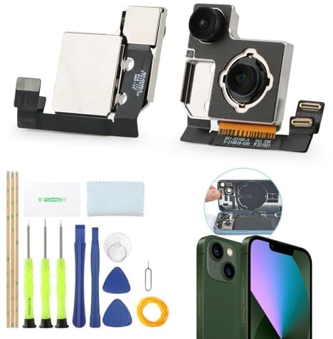 TGHongKy Fotocamera Posteriore per Iphone 13 Fotocamera Esterna per Iphone 13 Mini Fotocamera Posteriore A2631, A2633, A2634, A2635, A2482, A2626, A2628, A2629,con Strumenti XX