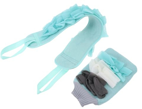 Gatuida Badehandschuhe Doppelseitigem Design Badeschwamm Und Waschhandtuch Badetücher Und Toilettenartikel Für Badezusätze Und Waschartikel