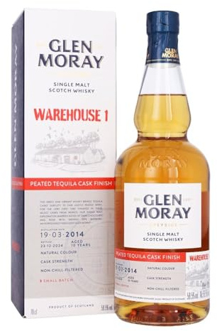 Glen Moray 2014 Peated Tequila Finish - Warehouse 1