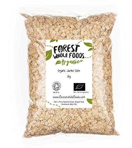 Forest Whole Foods Organic Jumbo Oats (1kg)