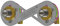 Anquier - Sortie de cloison Cuivre - STARFIX (Douche/Bain Douche) 150mm tube cuivre à souder Ø14 femelle ou Ø16 mâle - sortie filetée Mâle 3/4 (20/27)