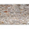 murando - Papier peint panoramique artistique 350x256 cm - Revêtement mural décoration pour chambre salon - Design moderne - Marron vert gris - Fond de texture de pierre vintage f-B-0293-a-a