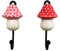 Gall&Zick Wandhaken Haken bunt Set Motiv Keramik Handtuchhaken handbemalt (Pilz Set/6)
