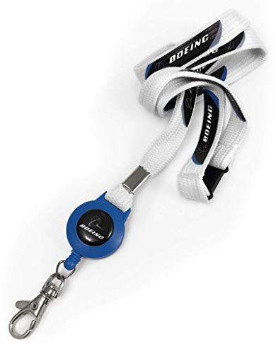 Boeing Logo Tubular Lanyard