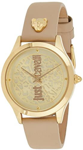 Just Cavalli Pelle JC1L170L0025 Watch Time Damen-Armbanduhr Quarz