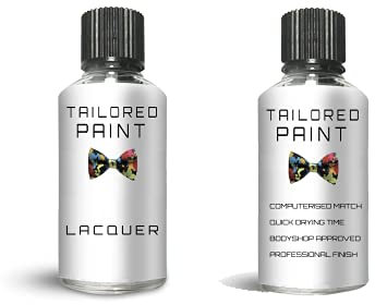 Tailored Paint Touch Up Paint Bottle Stone Chip Scratch Repair For Tesla Model 3 Catalina White PBCW (Touch Up Paint + Lacquer)