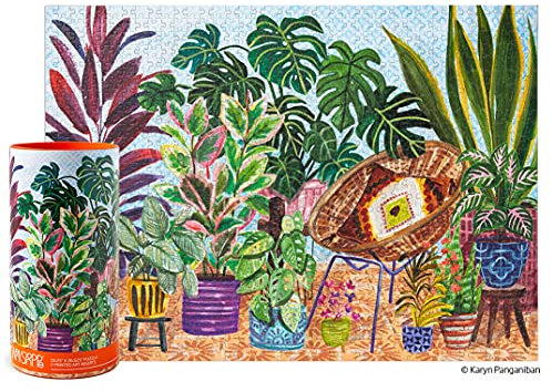 Solarium Tropical Plants 1000 Piece Jigsaw Puzzle