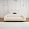 Weiche Chenille Sofabezug - Das neue Four Seasons Sofa überzug Universal Antirutsch Couch überzug 1 2 3 4 Sitzer, Sofa Sitzkissenbezug Sofaüberwürfe L Form Möbelschutz für Wohnzimmer (Beige Weiß)