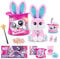 Pets Alive Magic Bunnies de ZURU Juguete mágico Interactivo Sorpresa para desempaquetar electrónico de Peluche (Pink)