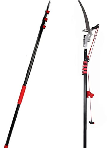 Podadora De Árboles Extensible, Podadoras De Árboles Telescópicas Profesionales De 5,4 A 7,2 M con Sierra De Pértiga De Hoja De Corte Sk5 Sierra De Poda De Pértiga De Largo Alcance, Herramienta De J