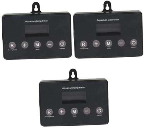Kisangel 3St Aquarium-LED-Dimmer Aquarium Beleuchtung Dimmer Timer-Dimm-Controller Controller für Aquarien-LED LED-Controller für Aquarien LED-Dimmer-Controller Dimmen