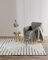 benuta Basic Teppich Elvy - Creme 250x350 cm - Abstrakter weicher Relief Wohnzimmerteppich - Leicht zu Reinigen - Strapazierfähig - Für Fußbodenheizung Geeignet