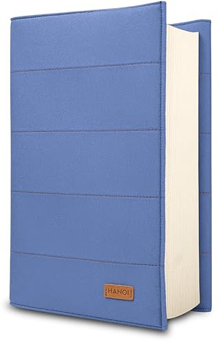 HANOI Collection® Custodia per libri di lettura regolabile imbottita. Custodia imbottita grande per libri