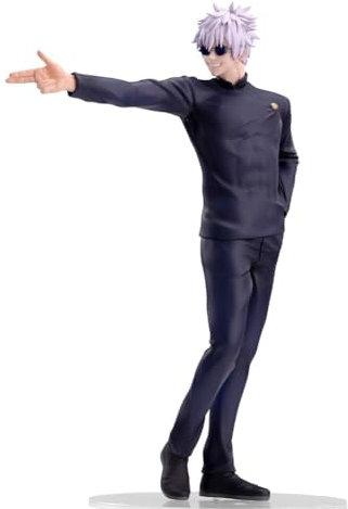 Zhongkaihua JJK Gojo Satoru Figur Anime Statue 20cm, Weihnachten zu Hause Geburtstag Geschenk Schreibtisch Dekoration für Fans