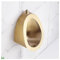 SBCGFY Edelstahl-Urinal für Männer, an der Wand montierte Urinalrinne für Badezimmer, männliche Toilette mit Druckspülung, für gewerbliche Hotelbars(Gold B)
