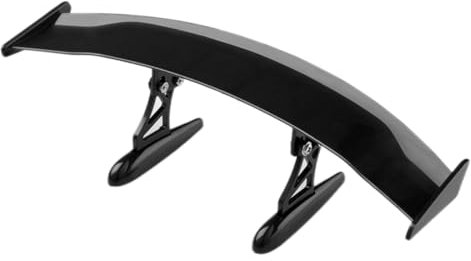 Anevous Universal Auto Mini Spoiler Flüge, Mini Auto Spoiler Wing, Auto Heckflügel-Dekoration Auto Heckspoiler Flügel Auto Tuning Spoiler für Fahrzeugstabilität Dekoration Auto,Schwarz