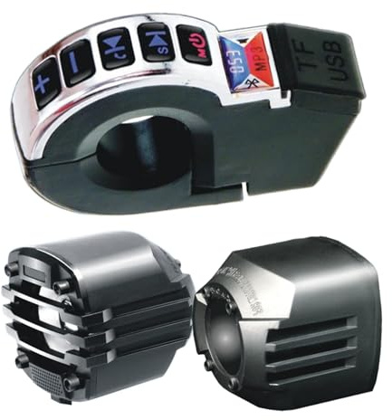 Motorrad Stereo Anlagen System Drahtloses Lenkerhorn Mit Eingebauter Handy