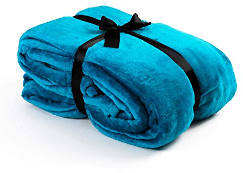 Kuscheldecke Größe XXL 220 x 240 cm Felloptik Tagesdecke Bettüberwurf