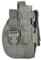 Gexgune Universal Tactical Pistole Holster Rechte Hand Molle Pistolenholster Combat Airsoft Taille Gürtelholster Schwarz Tan Grün Multicam Für Rechtshänder (Grün)