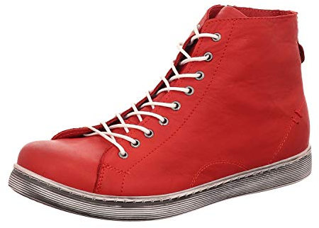 Andrea Conti Damen 0341500 Sneaker, Rot (Chili 583), 36 EU