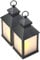 Lunartec LED Flackerlicht: 2er Pack LED-Laterne mit realistischem Flammenspiel und Timer (Laterne Flackerlicht, Outdoor mit Timer, Gartenleuchte Standleuchte)