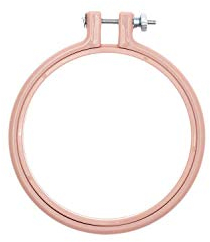 Rico Design Stickring Rosa 10,1 cm