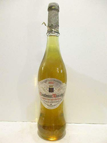 côtes de provence château minuty cuvée de l'oratoire (capsule abîmée b2) blanc 1980 - provence