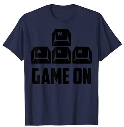 Gamer on - Tastatur - easy going fashion T-Shirt