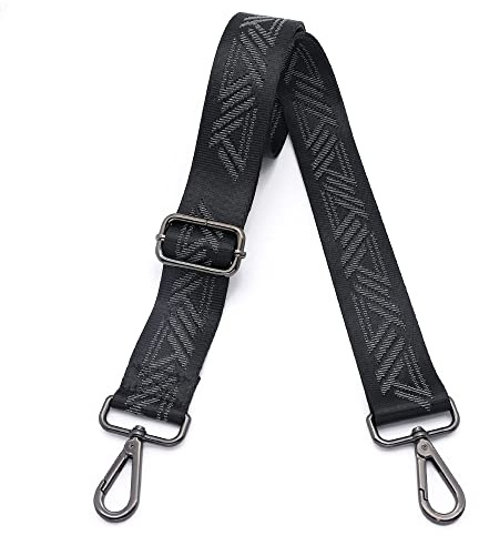 Kolti Purse Strap Replacement Crossbody Handbag Stripe Wide Adjustable, 1.5(gun Buckle)318, 1.5 inch width