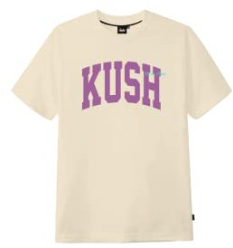 Tealer Unisex Kush Rules T-Shirt, beige, XS