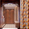 Perlenvorhang Türvorhang Holzperlen Vorhänge,Türvorhänge Panel Fenster-Vorhang,Hängender Dauerhaft Türvorhang Teilervorhang,Raumteiler,für Wohnzimmer Schlafzimmer,Anpassbar (61 strands (120x220cm))