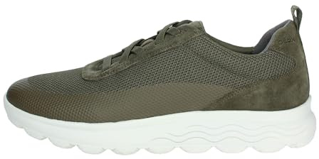 Geox Boys' U Spherica A Trainers, Military, 6.5 UK