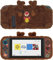 GeekShare Schutzhülle aus niedlichem Plüsch, kompatibel mit Nintendo Switch und Joy Con – stoßdämpfend und Kratzfest – Weihnachtsthema